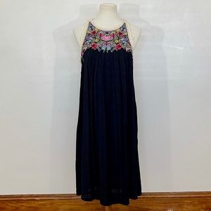 Anthropologie Racerback Halter Sundress